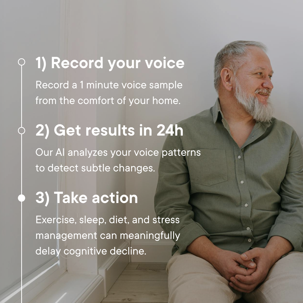 Detect Early Signs of Alzheimer's From Home